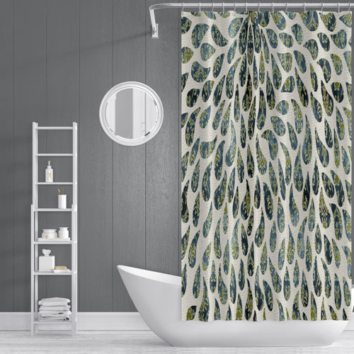 Bungalow Rose Paisley Shower Curtain Wayfair